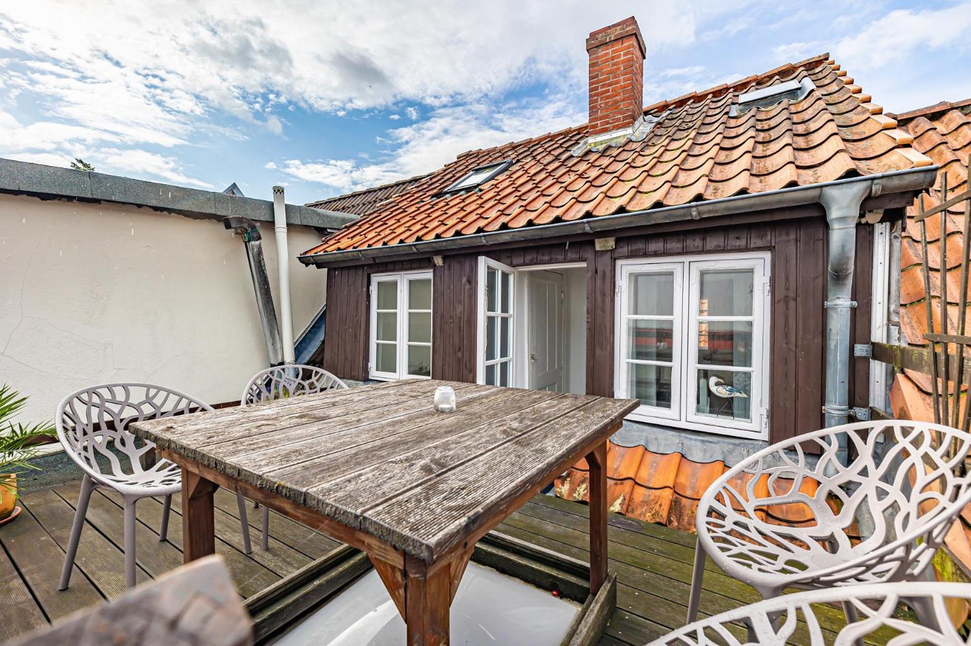 Fewo1846 - Kaete-Lassen-Huus - Uriges Haeuschen Auf 3 Ebenen Mit Dachterrasse Am Hafen Flensburg Kültér fotó
